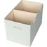 Green recycled fabric toy chest EFK-107-001-021 3 Sprouts 2