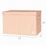 Clay recycled fabric toy chest EFK107-001-019 3 Sprouts 3