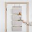 Beige gingham hanging wall organizer EFK-107-015-007 3 Sprouts 2