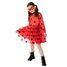 Ladybug dress and mask 5-8 years R300834 Rubies 2