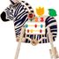 Safari Zebra activity toy MT316310 Manhattan Toy 3