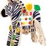 Safari Zebra activity toy MT316310 Manhattan Toy 1