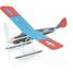 Rubber band powered Aircraft model blue V3211B Vilac 1