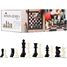 Plastic Chess Pieces size 5 King 95 mm WJ-ECH21034 Wilson Jeux 1