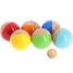 Fifty-fifty petanque balls set V4060 Vilac 1