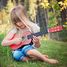 Wooden red guitar UL4074 Ulysse 4