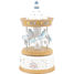 Musical Box Horse Carousel blue white UL4128 Ulysse 2