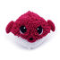 Plush Ptipotos Blowfish mom and baby red DE74701 Les Déglingos 2