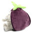 Flipetz Plush toy Elephant Eggplant DE-80103 Les Déglingos 3