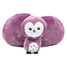 Flipetz Plush toy Owl Strawberry DE-80104 Les Déglingos 4