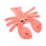Lobster plush toy mother and her coral baby DE75601 Les Déglingos 3