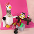 Goose plush toy mother and her white baby DE76000 Les Déglingos 6