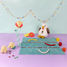 Hen plush toy mother and her baby DE76010 Les Déglingos 8