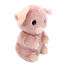 Pig plush toy mother and her pink baby DE76020 Les Déglingos 6