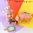 Pig plush toy mother and her pink baby DE76020 Les Déglingos 4