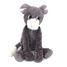 Donkey plush toy mother and her grey baby DE76030 Les Déglingos 4