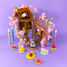 Cow plush toy mother and her brown baby DE76050 Les Déglingos 8