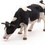 Black and white cow grazing figurine PA51150-3153 Papo 5