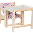Doll's hight chair with table 2 in 1 GK51483 Goki 2