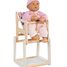 Doll's hight chair with table 2 in 1 GK51483 Goki 3
