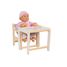 Doll's hight chair with table 2 in 1 GK51483 Goki 4
