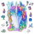 Wooden puzzle Stylish Unicorn 150 pcs WC-HE-0177-M Wooden City 1