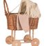 Wicker pram with knitted blanket EG520067 Egmont Toys 1