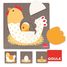Puzzle hen, egg, chick GO53027-4036 Goula 1