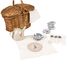 Tin tea set in a basket Friends EG540062 Egmont Toys 1