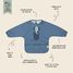 Waterproof long sleeve bib - Mrs Elephant TX-96-330 Trixie 3