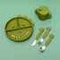 Silicone cutlery set 3-pack Dr Dino TX-96-442 Trixie 3