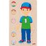 Human body puzzle, boy GK57361 Goki 1