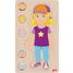 Human body puzzle, girl GK57362 Goki 1