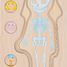 Human body puzzle, girl GK57362 Goki 6