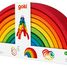 Rainbow building blocks GK58478 Goki 9