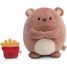 Plush toy Nomo Bear 27cm with french fries NI-61408 Nici 4