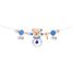 Steiff Bear stroller toy chain blue SE64305 Selecta 7