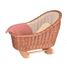 Wicker cradle with knitted blanket EG700056 Egmont Toys 1