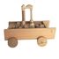 Pull along truck with wooden blocks EG700107 Egmont Toys 1