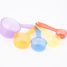 Translucent colour measuring cups TK-73125 TickiT 4