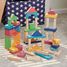 Rainbow Wooden Jumbo Block Set TK-73450 TickiT 2