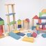 Rainbow Wooden Jumbo Block Set TK-73450 TickiT 4