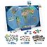 Magnetic World Map BUK-7346 Buki France 3