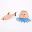 Wooden Sea Creatures TK73518 TickiT 7