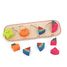 Interlocking puzzle - Counting fruits V7424 Vilac 3