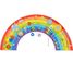 Rainbow Activity Wall Panels TK-76095 Viga Toys 1