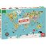 Puzzle Map of World Ingela P. Arrhenius V7619 Vilac 1