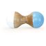 Rattle Maracas - White and Blue V8008W Vilac 1