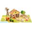 My Wooden Farm 145 pieces JJ8041 Jeujura 3