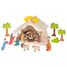 Wooden Christmas crib HZ80612 Holztiger 4